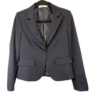 Centre Ville Paris Black Blazer Coat - Size Small